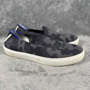 Women’s 8.5 Rothy’s The Original Slip On Sneaker Camo Retired Low Top No Tie